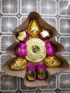 Tree chocolates