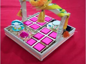 12 Piece decorative Diwali basket